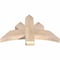 Ekena Millwork Alberta Smooth Timber Gable Bracket, Douglas Fir, 36"W x 23"H x 3 1/2"D x 5 1/2"F, 15/12 Pitch GBW036X23X0406ALB00SDF - alternate 4